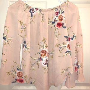 Women’s floral blouse